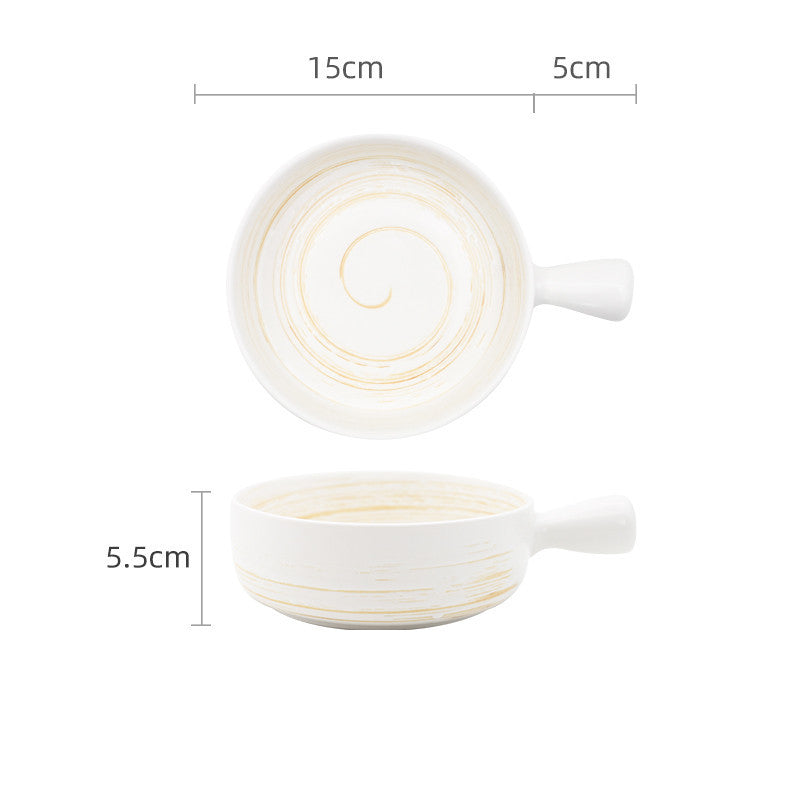 Hand Painted Japanese Style Artisanal Bowls