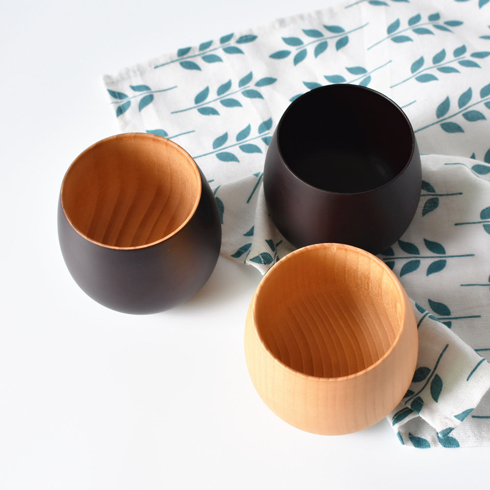 Wooden cups