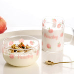 Load image into Gallery viewer, Just Peachy Glass Breakfast Set

