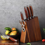Load image into Gallery viewer, Seven-piece Damascus Kitchen Knife Set
