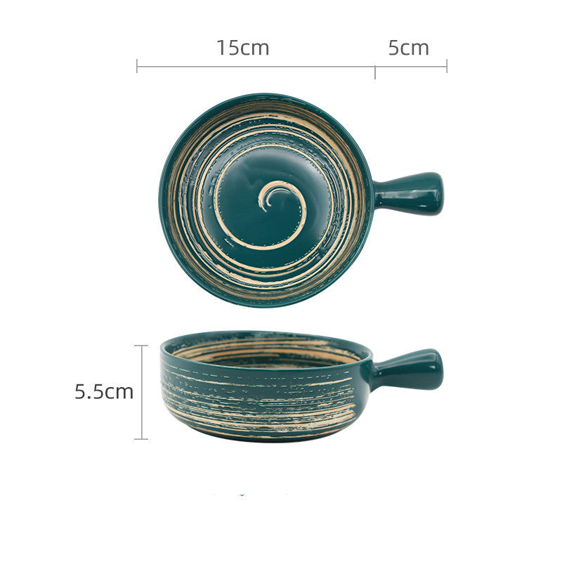 Hand Painted Japanese Style Artisanal Bowls