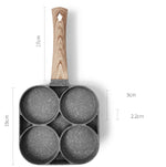 Load image into Gallery viewer, Household Basics: 4 Hole Non Stick Frying Pan
