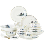 Load image into Gallery viewer, Siheyuan Ceramic Tableware Set
