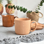 Load image into Gallery viewer, Wooden Tea Mug Set
