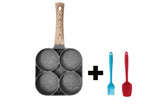 Load image into Gallery viewer, Household Basics: 4 Hole Non Stick Frying Pan
