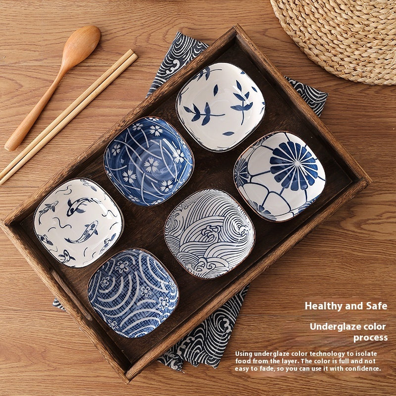 Sleek Serving Tray with Bowls