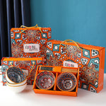 Load image into Gallery viewer, Bohemian Japanese Porcelain Bowls Gift Box
