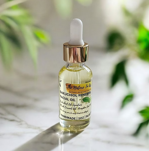 🍁The Nature In Us: Skin Renewal 1% Bakuchiol Oil Facial Serum
