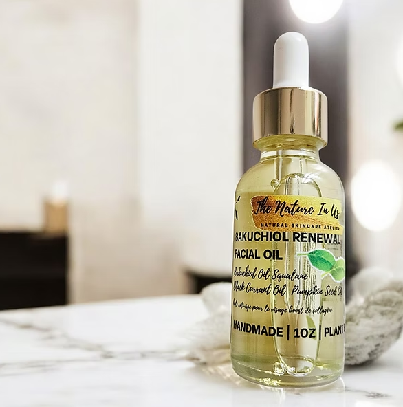 🍁The Nature In Us: Skin Renewal 1% Bakuchiol Oil Facial Serum