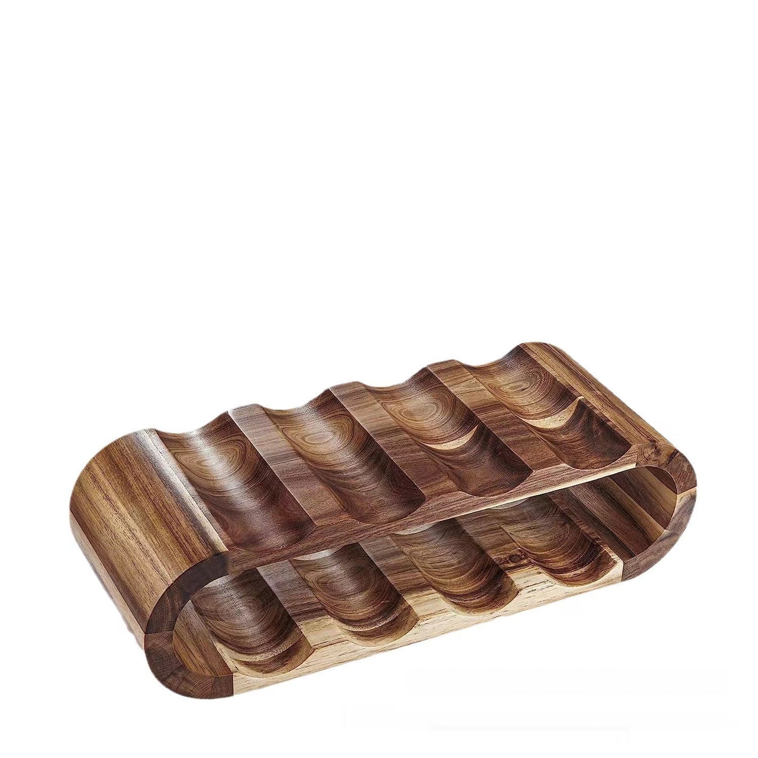 Wooden Double-layer Wine Rack