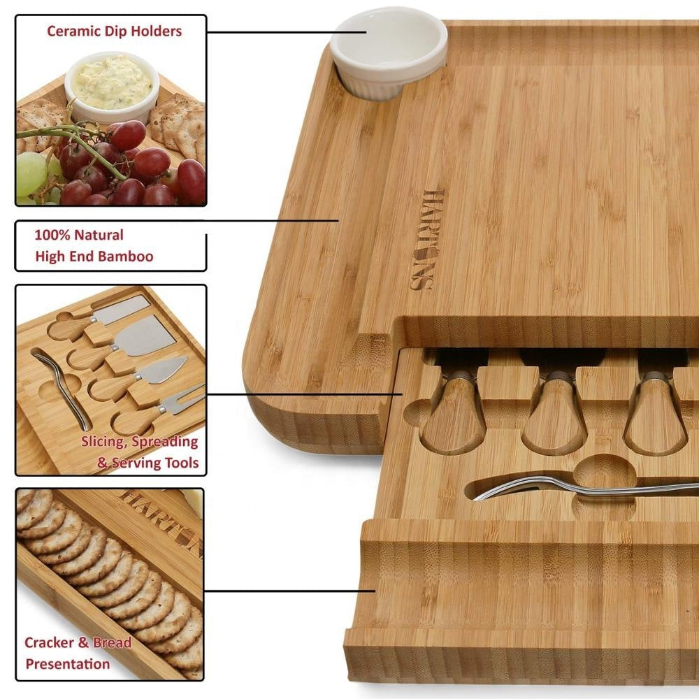 Acacia Sliding Charcuterie Board