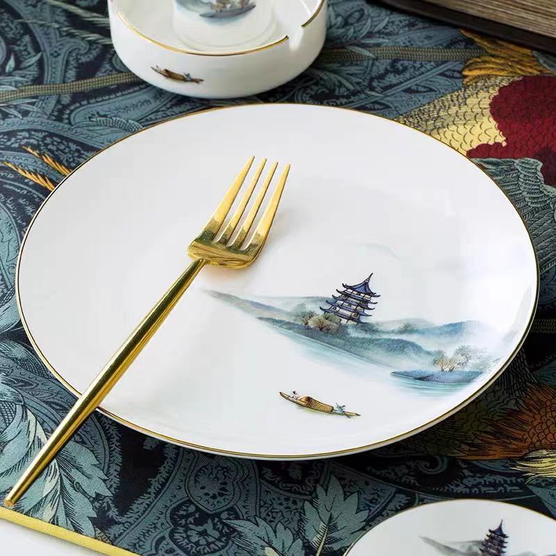 Siheyuan Ceramic Tableware Set