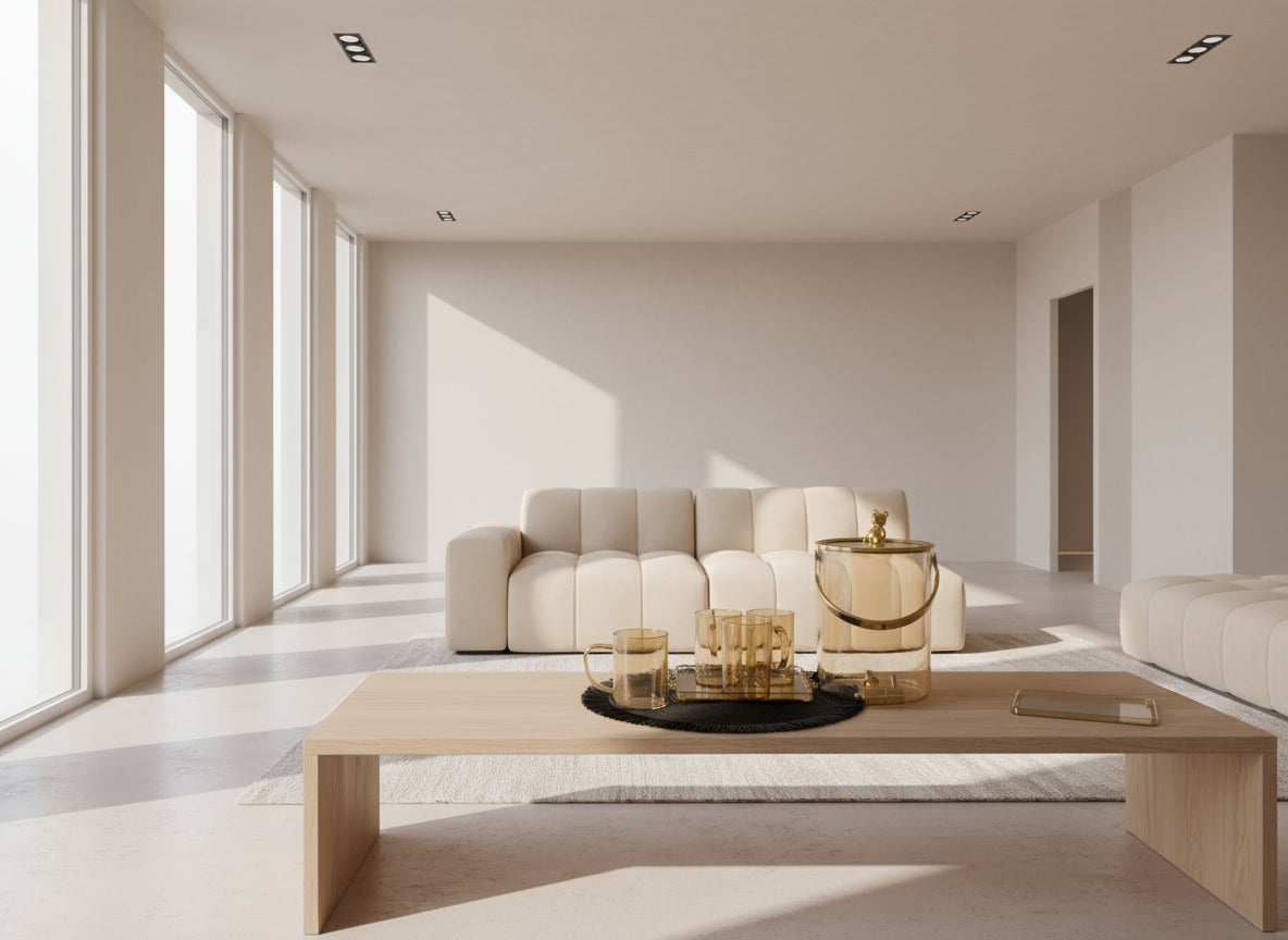 Glass Beverage Dispenser With Faucet