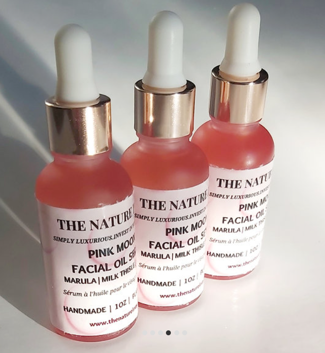 🍁The Nature In Us: Pink Moon Glow Facial Oil Serum